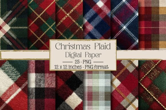 Christmas Seamless Plaid: Creative Design for Every Project