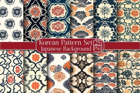 한국 패턴 세트 일본 배경의 실용성과 매력