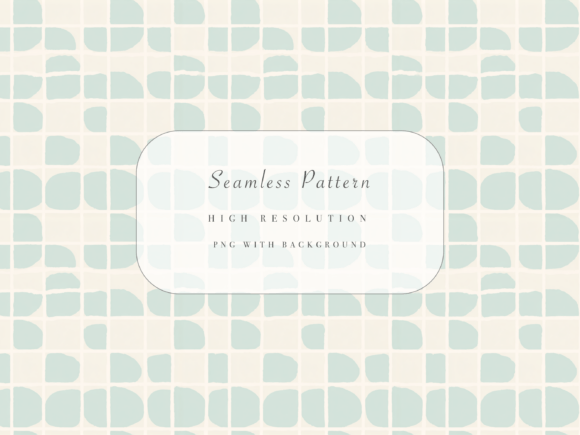 Mint Geometric Seamless Pattern PNG: A Versatile Design Asset for Creative Projects
