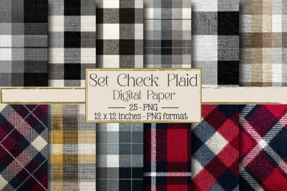 Set Check Plaid: A Versatile Design for Creative Projects