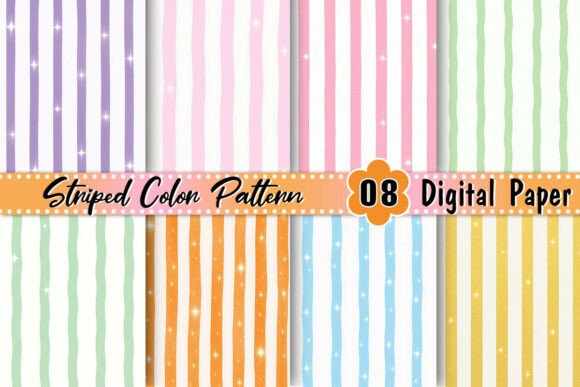 Striped Color Pattern: A Versatile Design Element