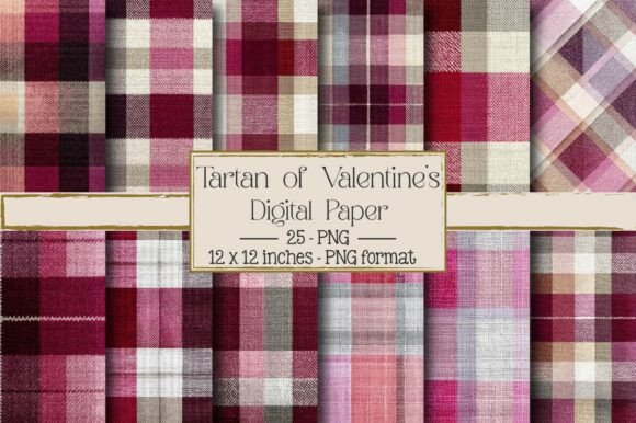 Valentine’s Day Tartan Designs for Creative Expression