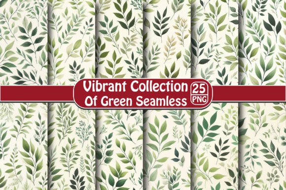 Vibrant Collection of Green Seamless: A Versatile Design Resource for Creative Projects